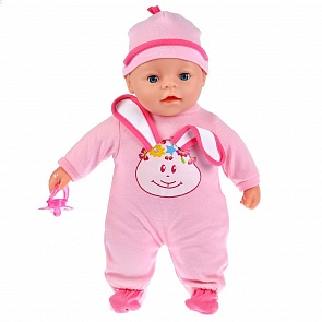 Интерактивный функциональный пупс - Сашенька 40 см, стихи и песни на стихи А.Барто (Карапуз, Y40ST-BB-VR-RU (12))